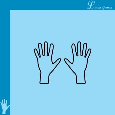 Eller satırı simgesi