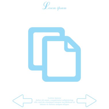 Dosya kopyalama simgesi