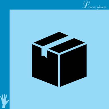 kutusu işareti simgesi