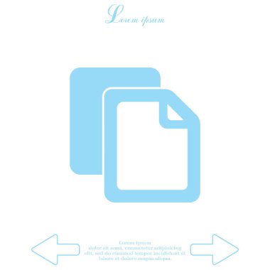 Dosya kopyalama simgesi