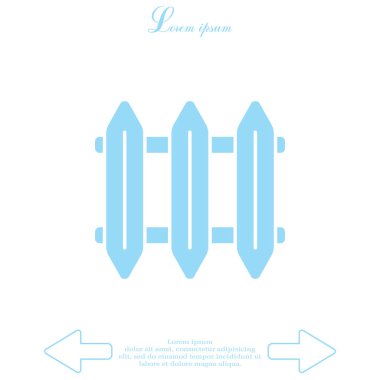 Radyatör web simgesi