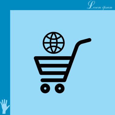 Alışveriş arabası simgesi