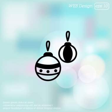 Noel topları simgesi