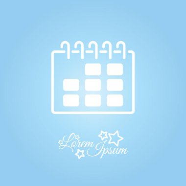 Takvim satırı simgesi