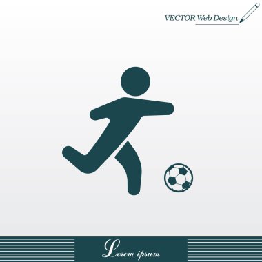 Futbol oyuncu simgesi