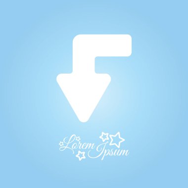 sol ve satırı simgesi ok