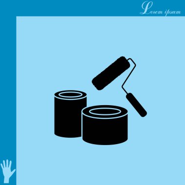 boya silindiri simgesi