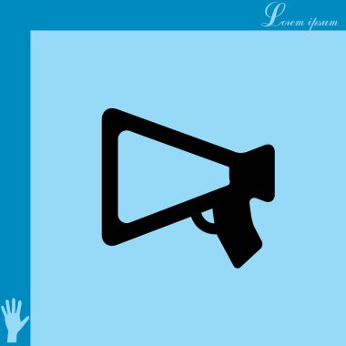 Hoparlör satırı simgesi