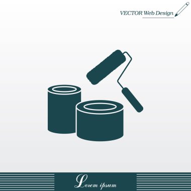 boya silindiri simgesi