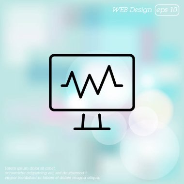 Nabız izleme simgesi