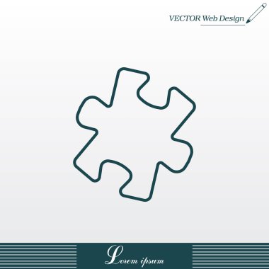 Basit bulmaca satırı simgesi