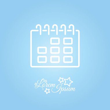 Takvim Web satırı simgesi