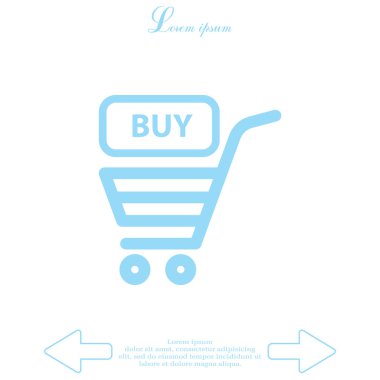 Alışveriş arabası simgesi