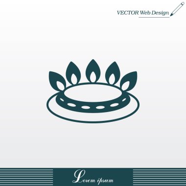 Gaz yakıcı simgesi