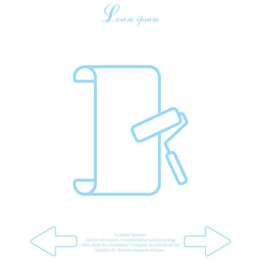 boya silindiri simgesi