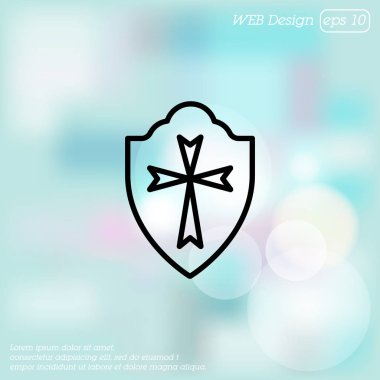 kalkan satırı simgesi