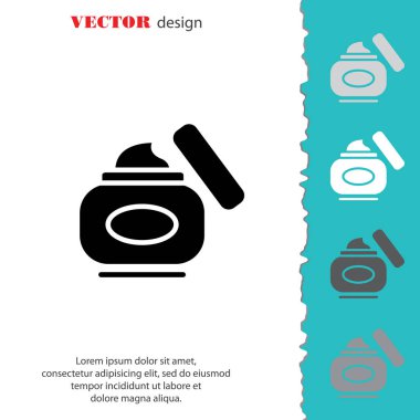  Yüz kremi web satırı simgesi