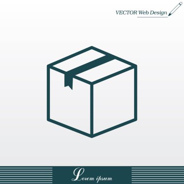 kutusu işareti simgesi