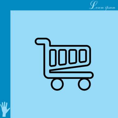 Alışveriş arabası simgesi