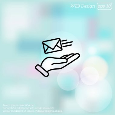 mektup işareti simgesi