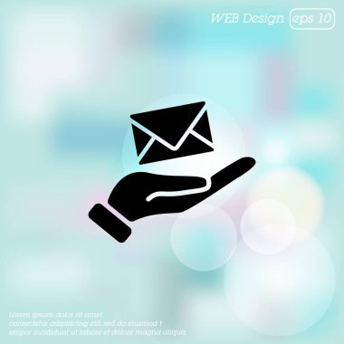 mektup işareti simgesi