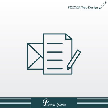 İleti simgesi yazmak