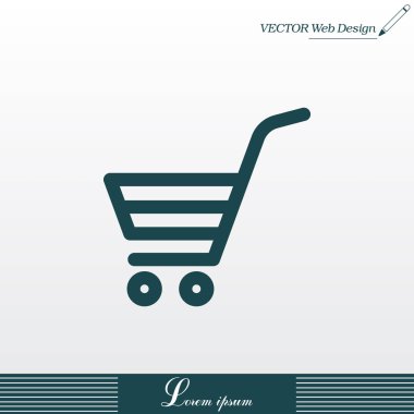 Alışveriş arabası simgesi