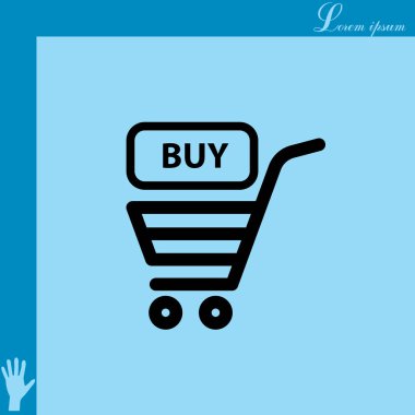 Alışveriş arabası simgesi