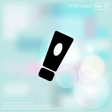  Yüz kremi web satırı simgesi