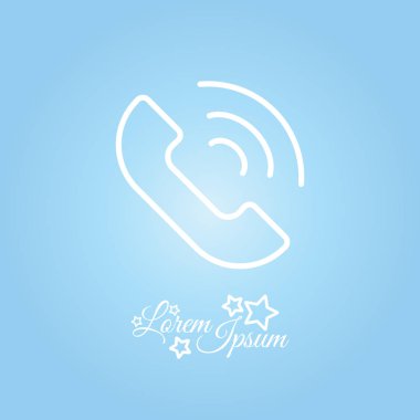 Web simgesi. Çağrı