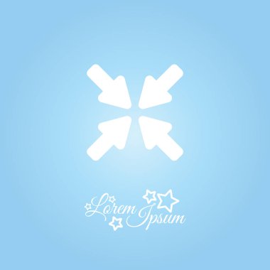 oklar satırı simgesi