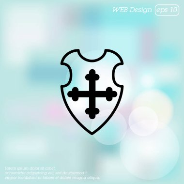 kalkan satırı simgesi