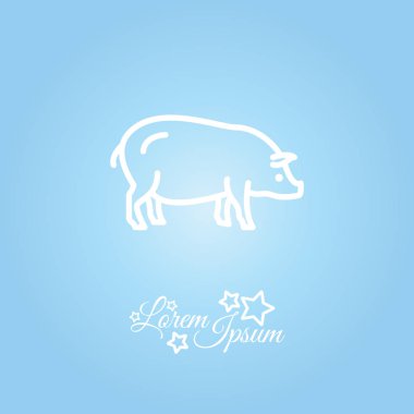 Domuz çizgisi simgesi