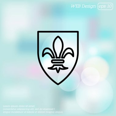 kalkan satırı simgesi