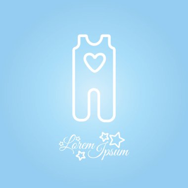 Bebek giysileri simgesi