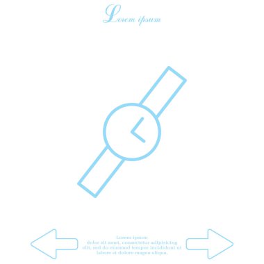 kol saati satırı simgesi