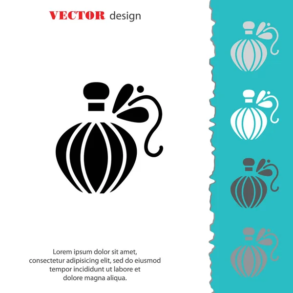 Pictogram parfumflesje — Stockvector