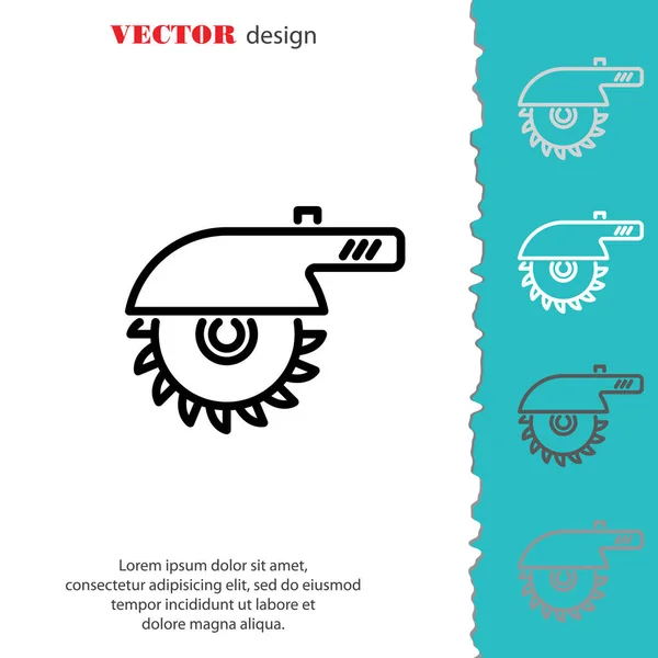 Icono de línea web — Vector de stock