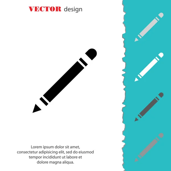 Pen sign icon — Stock Vector