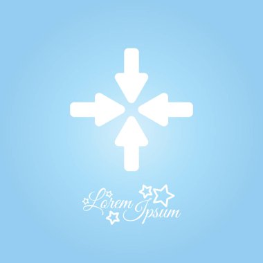 oklar satırı simgesi