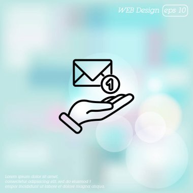 mektup işareti simgesi