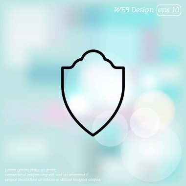 kalkan satırı simgesi