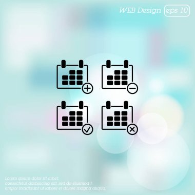 Takvim satırı simgesi