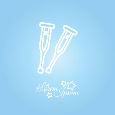 Koltuk değneği Web simgesi