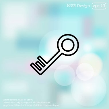 anahtar web simgesi