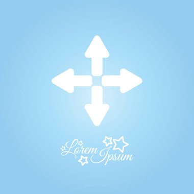 oklar satırı simgesi