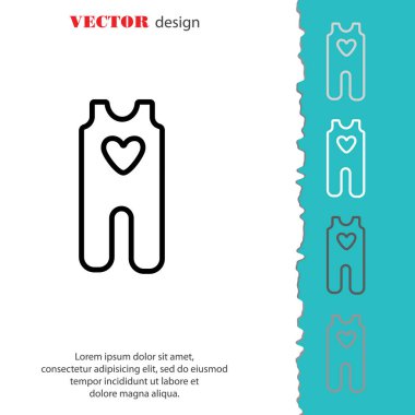 Bebek giysileri simgesi