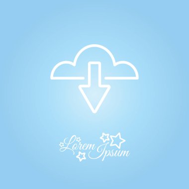 Cloud download işaret