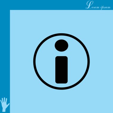 Bada bum düz simgesi