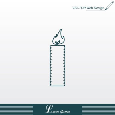 mum satırı simgesi